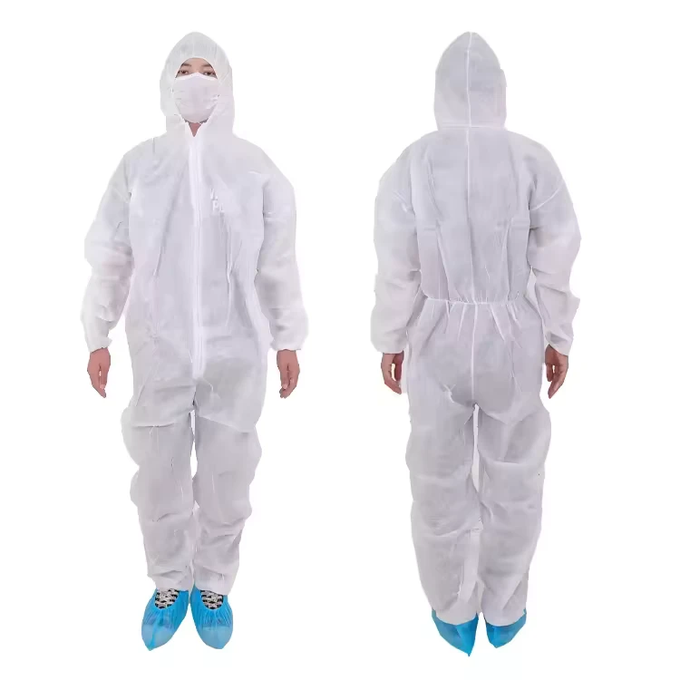 Disposable-Polypropylene-Coveralls-with-Hood-Various-Colors-Available