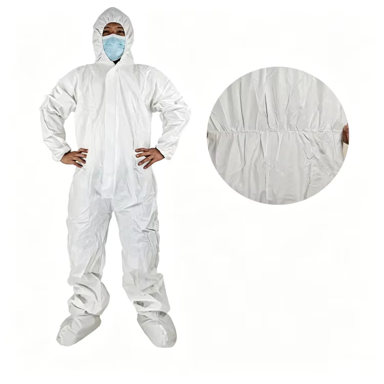 Disposable-Type-5-6-Microporous-Coverall-Disposable-Protection-Suit-Hooded-SMS-Isolation-Waterproof-Antistatic-PPE