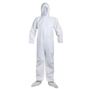 Disposable Waterproof Microporous Protective Coverall Hooded Paint Overall