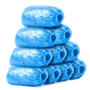 Disposable Waterproof PP Nonwoven Medical Grade CE Certified Shoe Cover with PE CPE Material 16x40cm