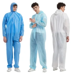 Disposable pp Coveralls Suit One Piece coverall Clothing Work Coveralls for Mens
