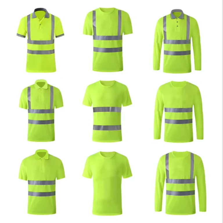 Dry-Fit-100-Polyester-Bird-eye-Mesh-Hi-Viz-Long-Sleeve-Roadway-Night-Safety-Shirt-with-Reflective-Tape-Work-Security-T-Shirts