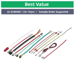 Dryer Wire Harness with 2.5 mm Spade Terminal, Pure Copper, 600V Rated
