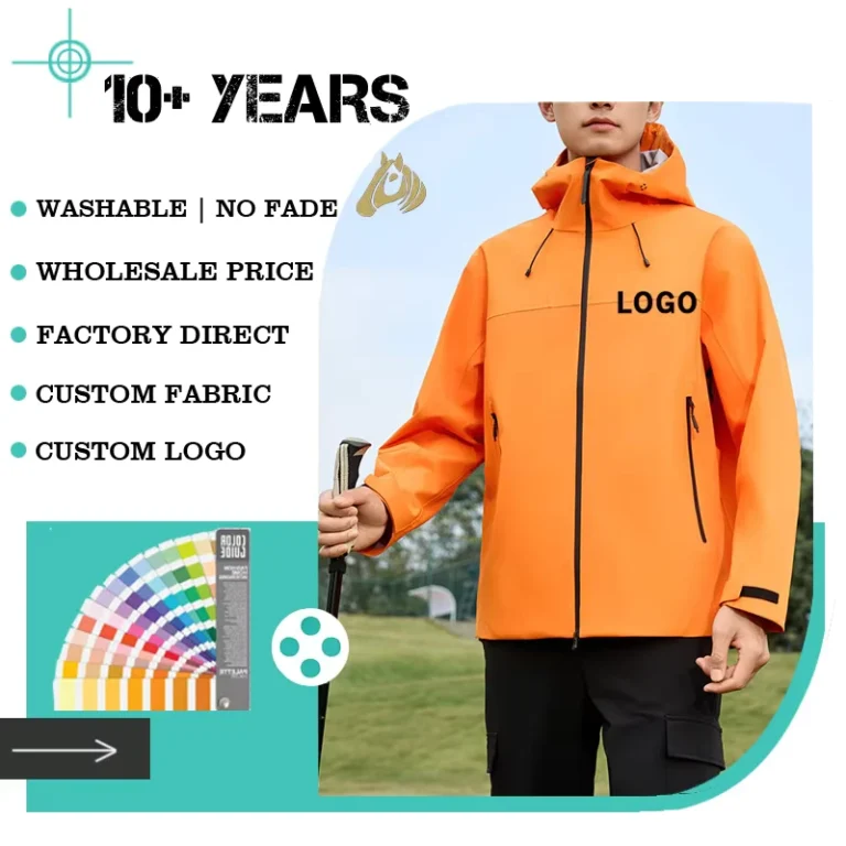 Durable-Mens-Casual-Outdoor-Jacket-Lightweight-Outdoor-Hardshell-Jacket