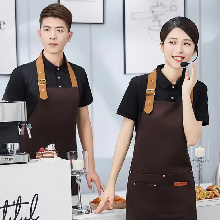 Durable-Multifunctional-Waterproof-Twill-Polyester-Unisex-Apron-with-Needle-Detection-for-Cooking-Kitchen-and-Gardening-ODM