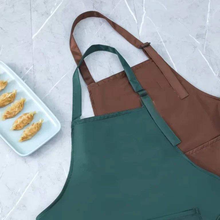 Durable-Waxed-Canvas-Chef-Apron-with-Custom-Logo