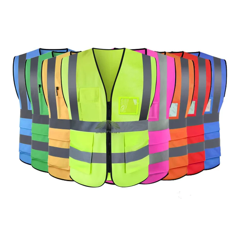 EN 1150 High-Visibility Reflective Safety Vest for Children