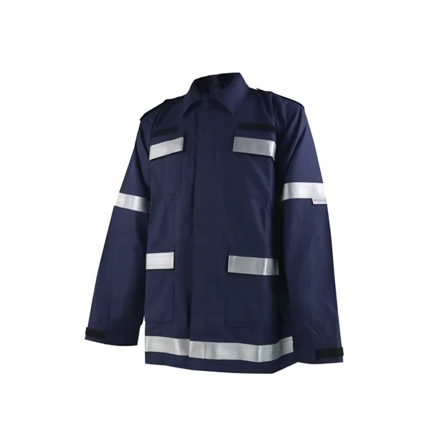 EN 11612 Fire Station Suits ISO 15384 Wildland Firefighting Suit Fire Proof Jacket