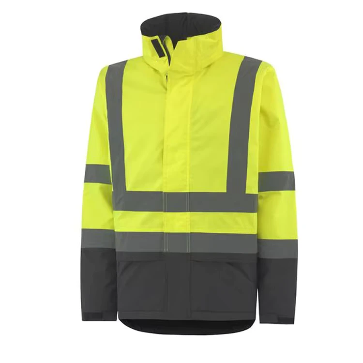 EN ISO 11612 Flame Resistant Jacket Hi Vis FR Workwear for Construction CE Certified