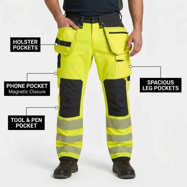 EN-ISO-20471-Class-2-Men-Safety-Work-Trousers-Multi-Pockets-Work-Pants-Reflective-Hi-Vis-Workwear-Cargo-Trouser-for-Worker
