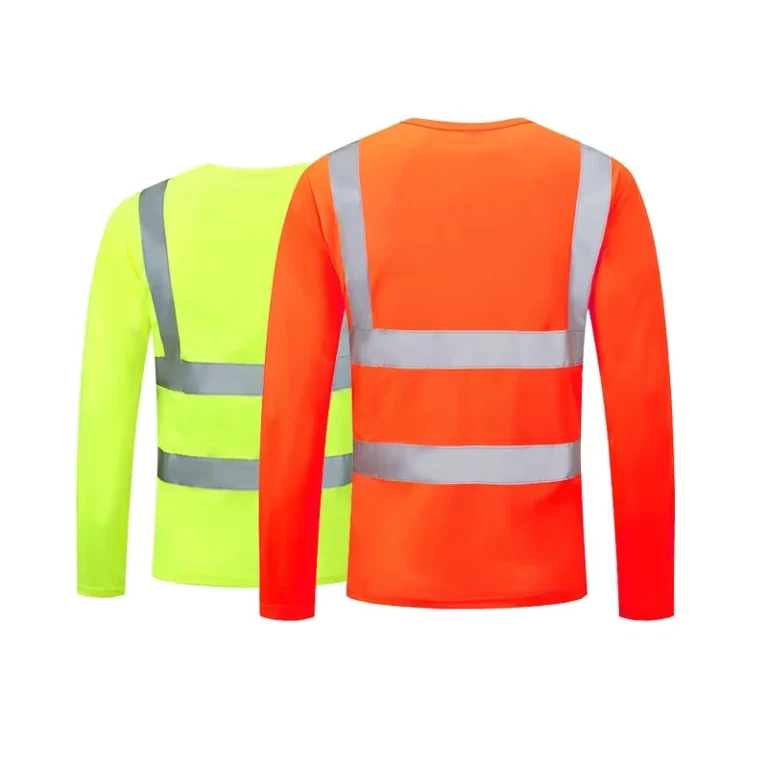 EN20471-Class-3-High-Visibility-Long-Sleeve-Mesh-Polyester-Reflective-Workwear-Hi-Vis-Work-Safety-T-Shirt