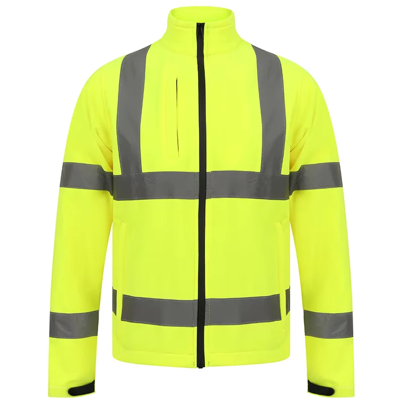 EN20471 Class 3 Reflective Jacket Hi Vis Clothing Heavy Duty Construction Winter Safety Jackets