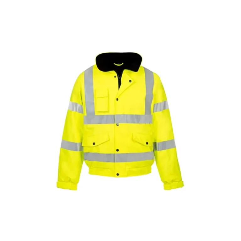 EN20471-Hi-Vis-Industrial-Bomber-Reflective-Safety-Winter-Jacket-Workwear-Concealed-Hooded-Padded-Waterproof-Work-Wear-Coat
