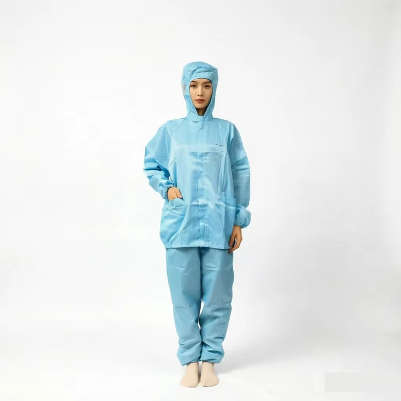 ESD Anti-static Split Suit Anti-static Work Clothes for Electronics Factory