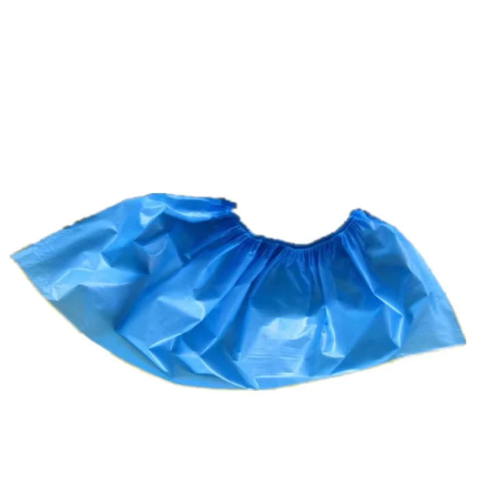 ESD Nonwoven Lace-Up Shoe Cover with Composite Toe Disposable