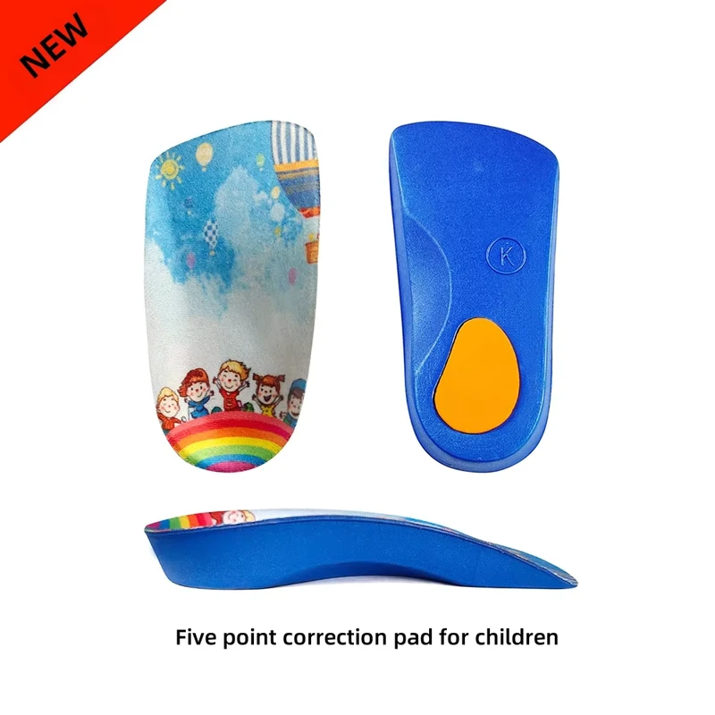 EVA Arch Support Insoles for Kids Flat Feet Orthotic Foot Insoles