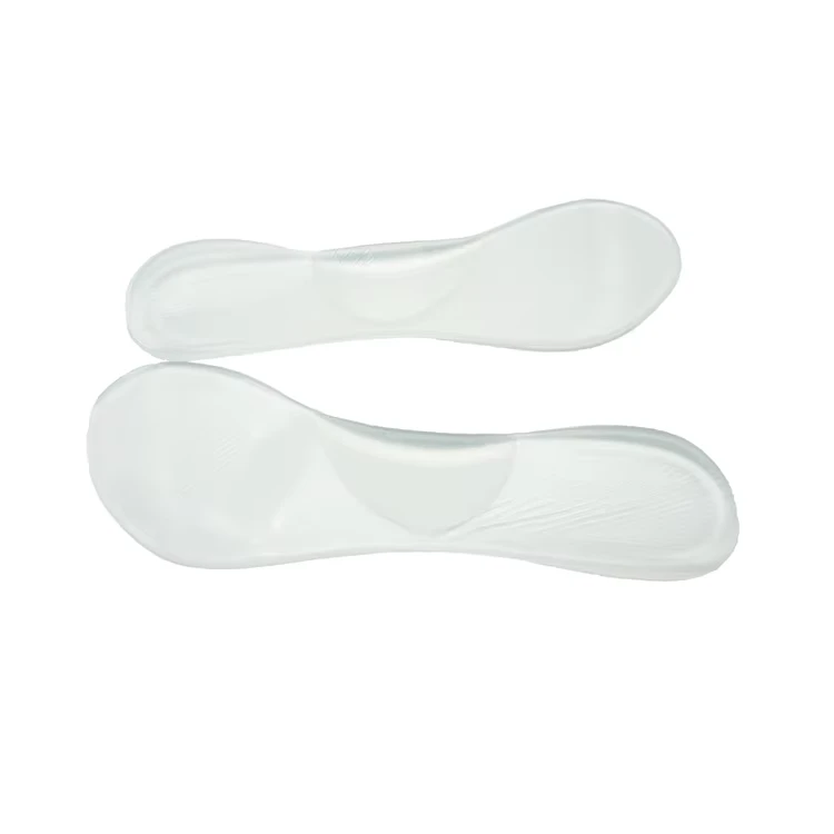 Eco-Friendly Reusable Shock-Absorbing Gel Insoles for Walking Shoes