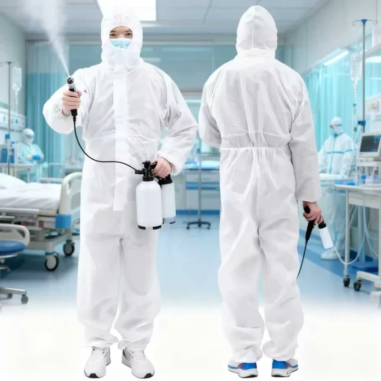 Eco-Friendly-Stainless-Steel-Coverall-Suit-Waterproof-Anti-Static-Heat-Resistant-150C-Level-C-Limited-Splash-Protection-Regular