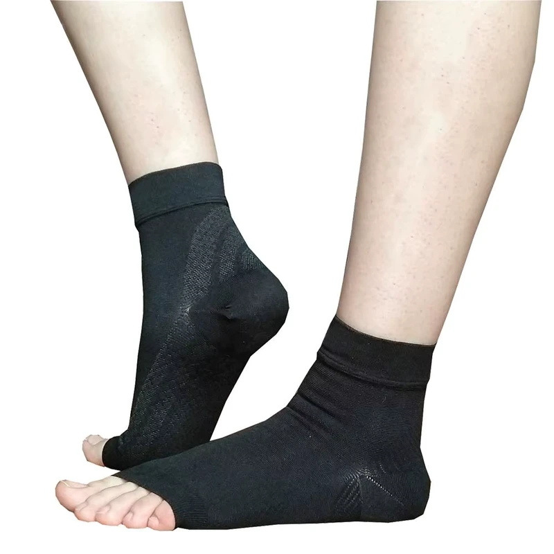 Elastic Compression Plantar Fasciitis Socks With Ankle Support