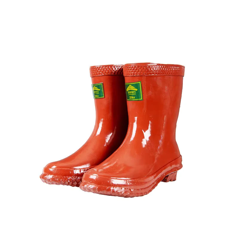 Electrical Insulation Safety Shoes Foot Protection for Work and Outdoor Activities Rubber Shoes for Women Rubber Shoes for Men