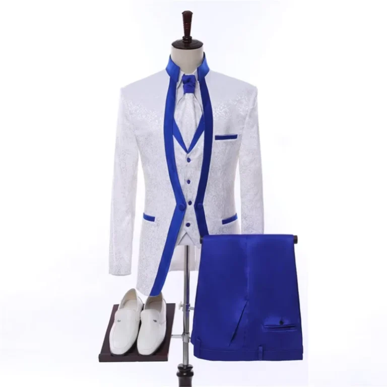 Elegant-Jacquard-Royal-Blue-White-3-Piece-Blazer-Pants-Vest-Suit-Men-Costume-Homme-Slim-Fit-Tuxedos-Mens-Suits-Wedding-Tuxedo