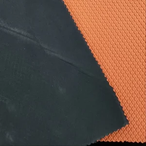 Embossed Neoprene Fabric Sheet Textured Rubber Material for Fashion Bags Shoes DIY Projects