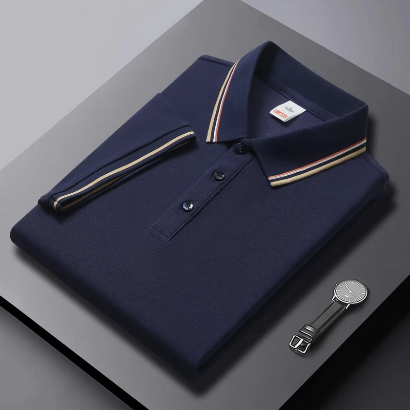 Embroidered Activity Team Building Work Clothes Travel Apparel Summer Short Sleeved Men's T shirts Polo Shirt for Men and Women
