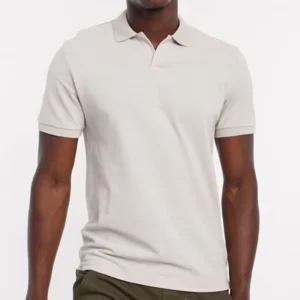 Embroidered Custom Logo Formal Solid White Polyester-Cotton Anti-Wrinkle Plus Size Golf Polo Shirt