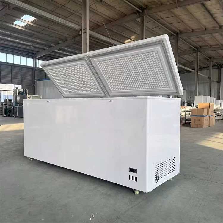 Energy-Saving-Solid-Door-Chest-Freezer-Fast-Freezing-Deep-Freezer-for-Food