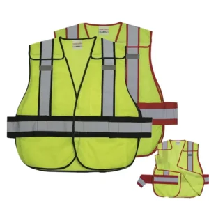 Engineer Safety Vest Yellow High-Visibility Reflective Work Vest