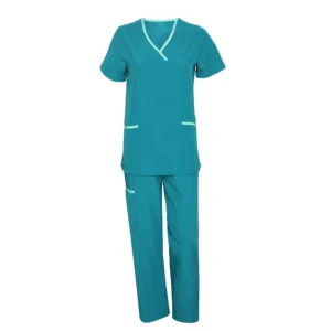 Excellent Quality Summer Women Hospital Medical Nurses Scrub Set Uniform Customized