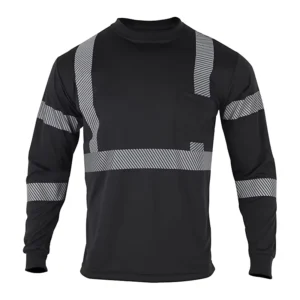FR 100% Cotton Reflective Safety Flame Retardant Shirt Long Sleeve Sweatshirt Hi Vis FR Polo Shirt