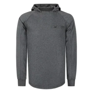 FR 5.5OZ Cotton Lightweight Solid Tone CAT2 Flame Resistant Industrial Hooded Tshirts
