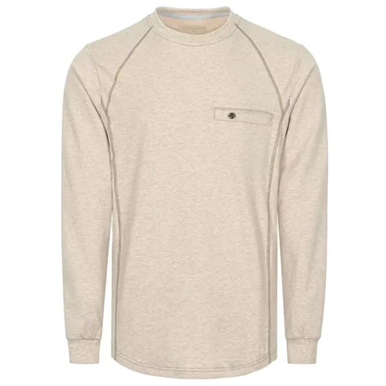 FR-6oz-Flame-Retardant-Knit-Workwear-Shirt-with-Hidden-Pocket-Crew-Neck-ASTM-Certified-for-Electrician-and-Welding-Use