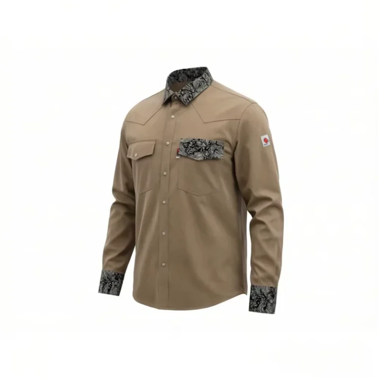 FR-Clothing-7oz-Summer-Flame-Resistant-Ripstop-Shirts-Flame-Resistant-NFPA2112-CAT2-Fire-Retardant-Shirt
