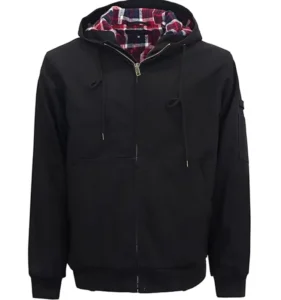 FR Clothing Insulated Fire Retardant Jacket Three Layers Flame Resistant Arc Rated CAT 4 Water and Oil Resistant FR Duck Jackets