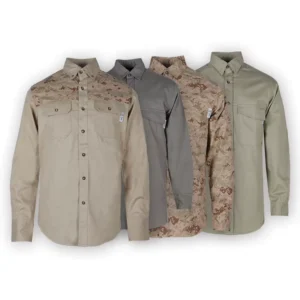 FR Clothing Men Industrial Work Uniform Frc Clothing Manufacturers Flame Resistant Fireproof Shirt