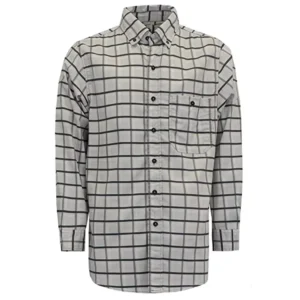 FR Clothing NFPA2112 EN11612 Check Plaid Pattern Industrial Safety Fire Proof Flame Resistant Welding Apparel Anti Static