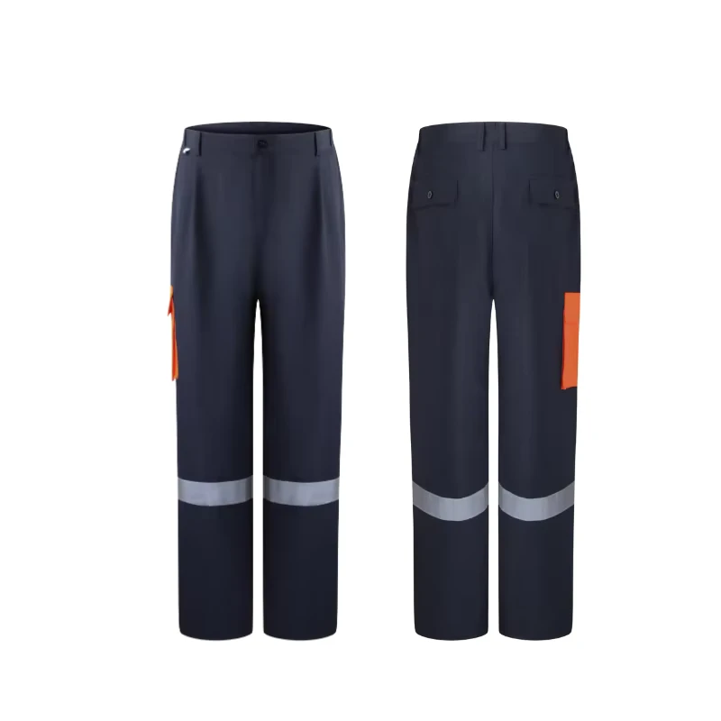 FR Clothing for Men Hi vis Working Pants Work Trousers for Men with Customizable Heavy Duty Safety Work Pants
