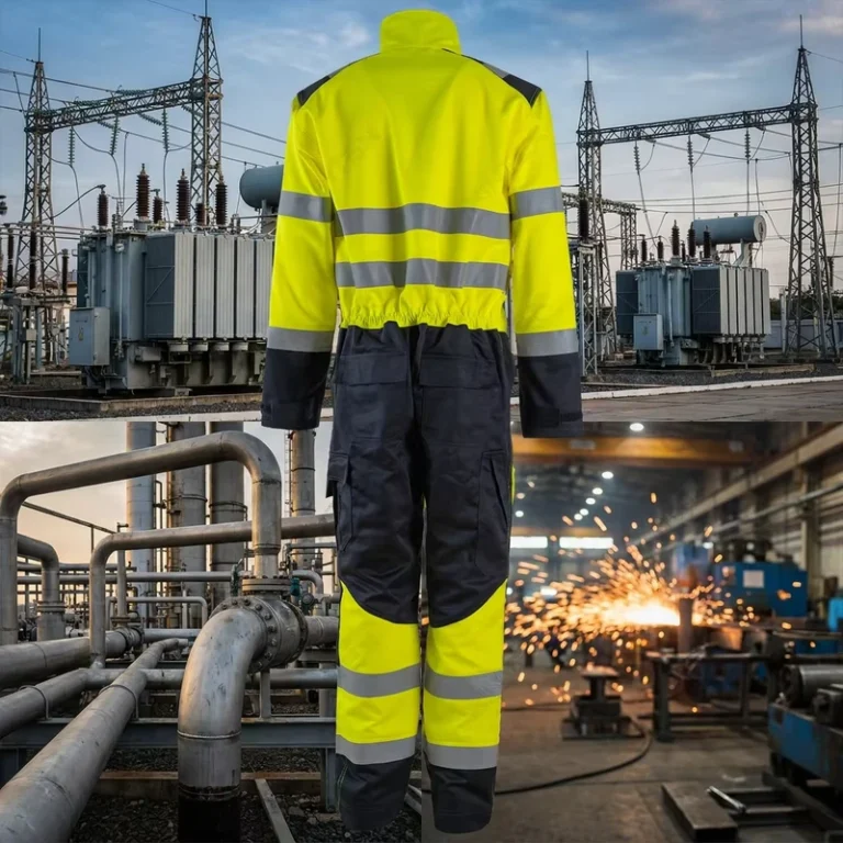 FR-Coverall-Hi-Visibility-Arc-Flash-Protective-Workwear-Anti-Static-Flame-Resistant-Safety-Jumpsuit-for-Industrial-Workers