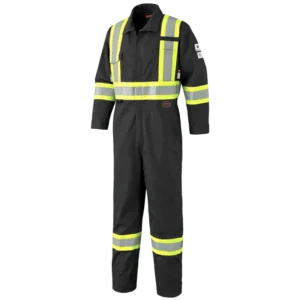 FR Coverall High Visibility 6oz Lightweight Rip Stop Flame Resistant Fire Retardant High Vis Coveralls Fireproof Clothes