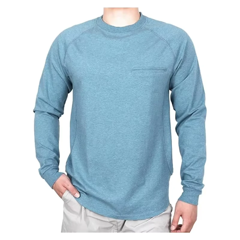 FR Fire Proof 6OZ Stretch Fit Heather Color NFPA 2112 Certified Flame Retardant Crew Neck Shirts