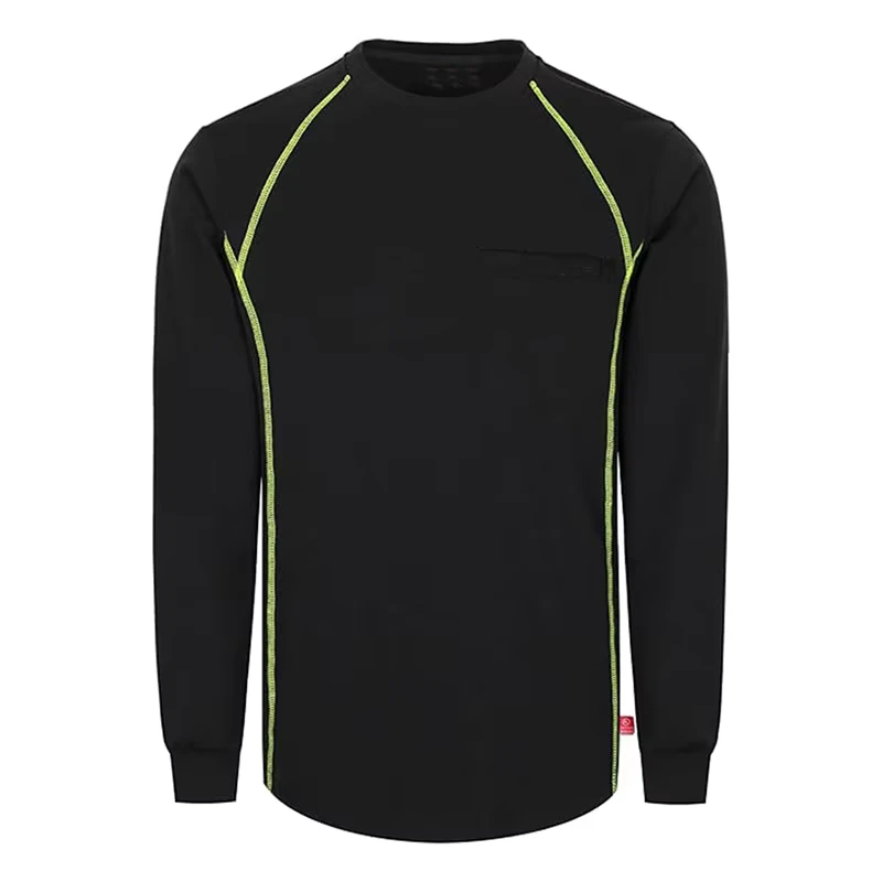 FR Fire Proof Hidden Pocket 6OZ Cotton FR Pullover Flame Retardant Work Shirt FRC4622 Henan China