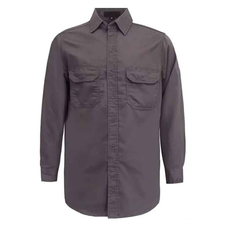 FR-Fire-Resistant-Arc-Flash-Safety-Charcoal-Grey-6.5OZ-Twill-CAT2-NFPA-2112-70E-ATPV-8