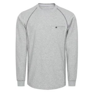 FR Fire Resistant Hidden Pocket 6OZ Cotton FR Pullover Arc Flash Safety Flame Retardant Shirts