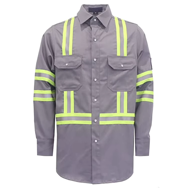 FR-Fire-Retardant-CAT2-Arc-Rated-Jacket-FR-Reflective-Trim-EN11612-Certified-ATPV-10