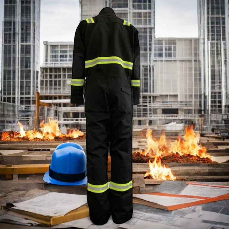 FR-Fire-Retardant-Mens-Work-Coveralls-Breathable-Fluorescent-Cotton-Workwear-EN-Certified-Antistatic-Safety-Uniform