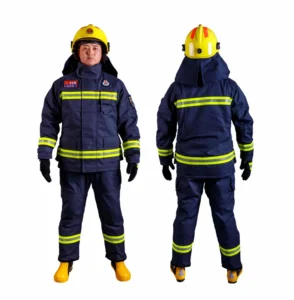 FR Firefighter Coverall Fire-Resistant Safety Workwear for Wildfire Rescue