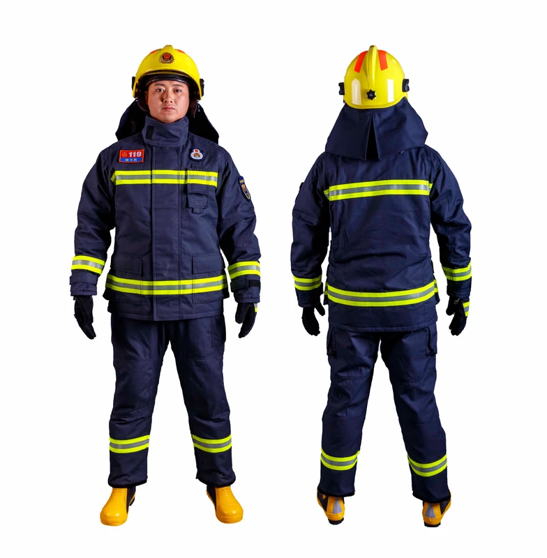 FR Firefighter Coverall Fire-Resistant Safety Workwear for Wildfire Rescue