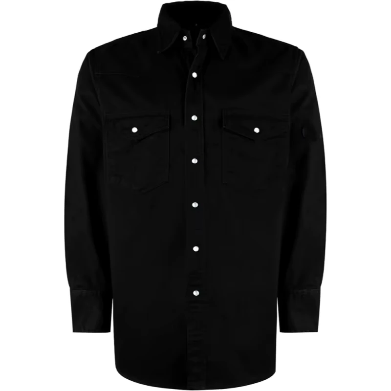 FR Fireproof Clothing CAT2/NFPA 2112 Cotton 6.5OZ Twill Flame Retardant Arc Flash Safety Shirt FRC0907